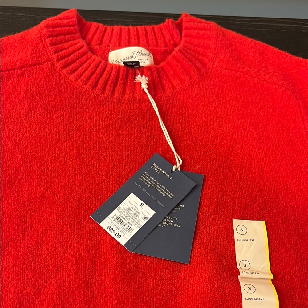 Classic Red Sweater by Universal Thread